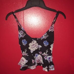 Flower Crop top